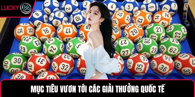 Mục tiêu vươn tới các giải thưởng quốc tế