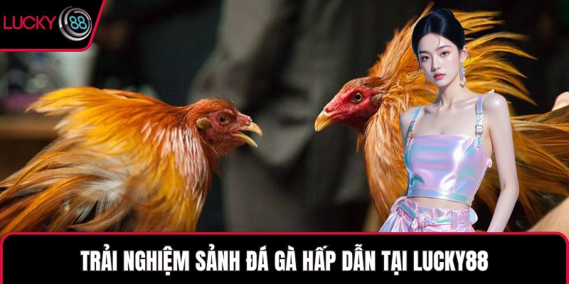 Trải nghiệm sảnh đá gà hấp dẫn tại LUCKY88